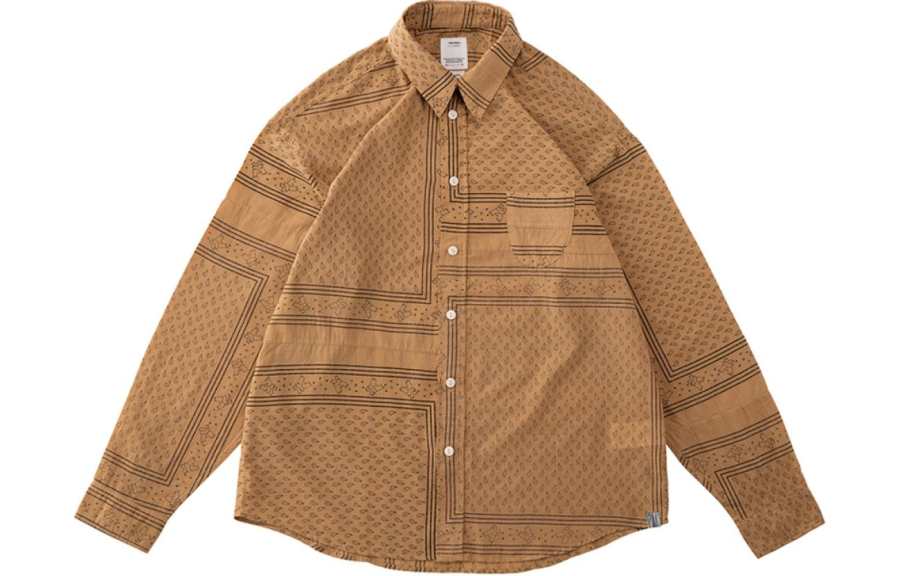 Visvim Shirt Unisex Light Umber
