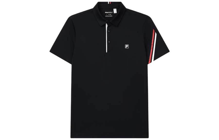 FILA Athletics Polo Shirts Men's Legend Blue Polo Collar Moderate Straight Fit