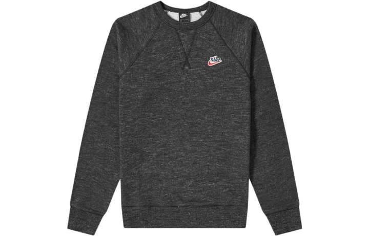 Nike Nike Sweatshirts Men's Black Crew Neck Moderate Regular