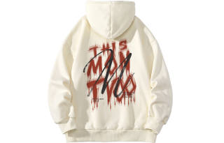 MONTVOO Sweatshirts Unisex Hooded Thickened Regular