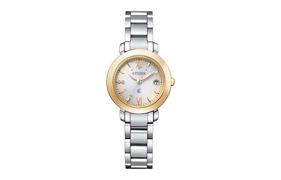CITIZEN C Collection Light Powered Quartz Movement Titanium Strap Watch Women's Watch White Dial