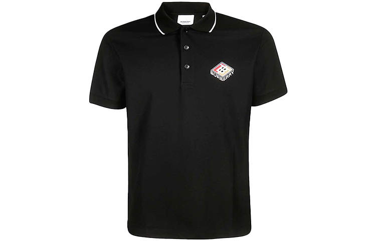 Burberry Polo Shirt Men's Black