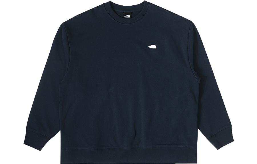 THE NORTH FACE Urban Exploration Sweatshirts Men's Blue Crew Neck Moderate Heavyweight