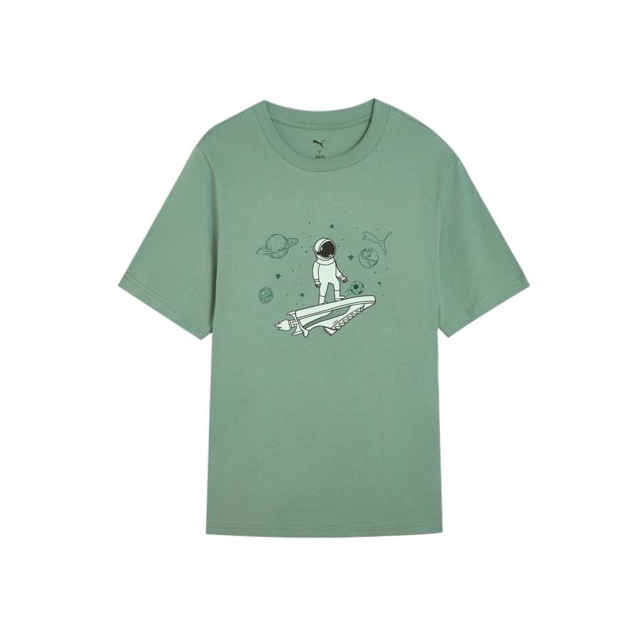 PUMA PUMA GRAPHICS Basic SS25 T Shirt Men's Turquoise 30