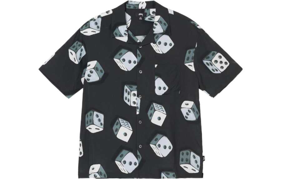 Stussy Stussy Dice Pattern Shirt