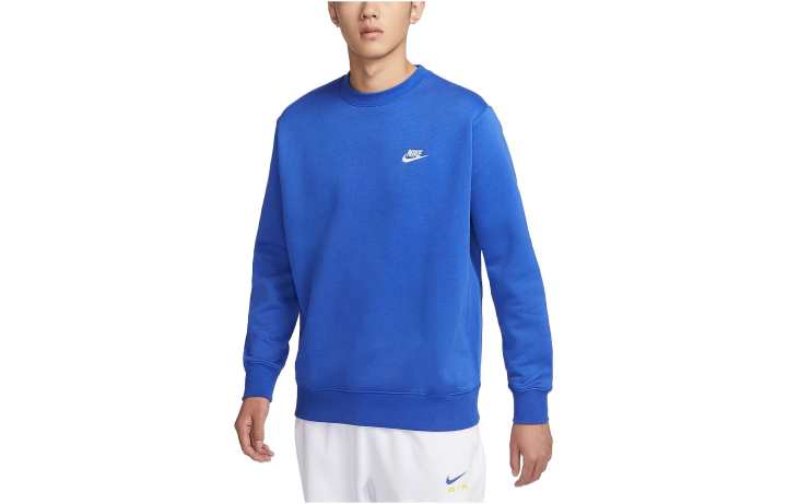 Nike Nike Sweatshirts Men's Blue Crew Neck Moderate Other