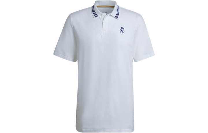 Adidas Adidas Real Madrid C.F Polo Shirt Men's White