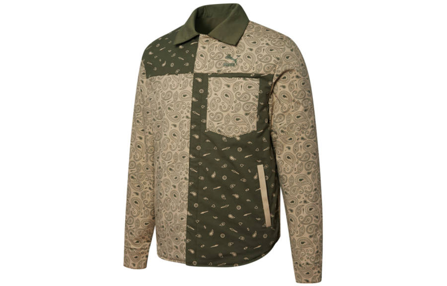 PUMA PUMA Shirts Men's Khaki Moderate Shirt