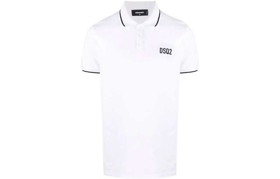 DSQUARED 2 DSQUARED 2 SS22 Polo Shirt Men's White