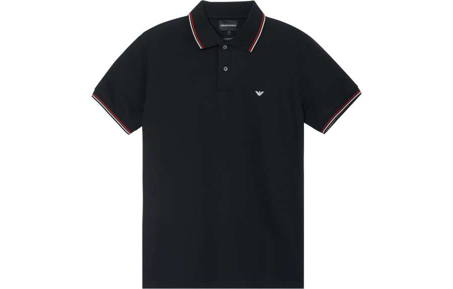 EMPORIO ARMANI Polo Shirt Men's Black