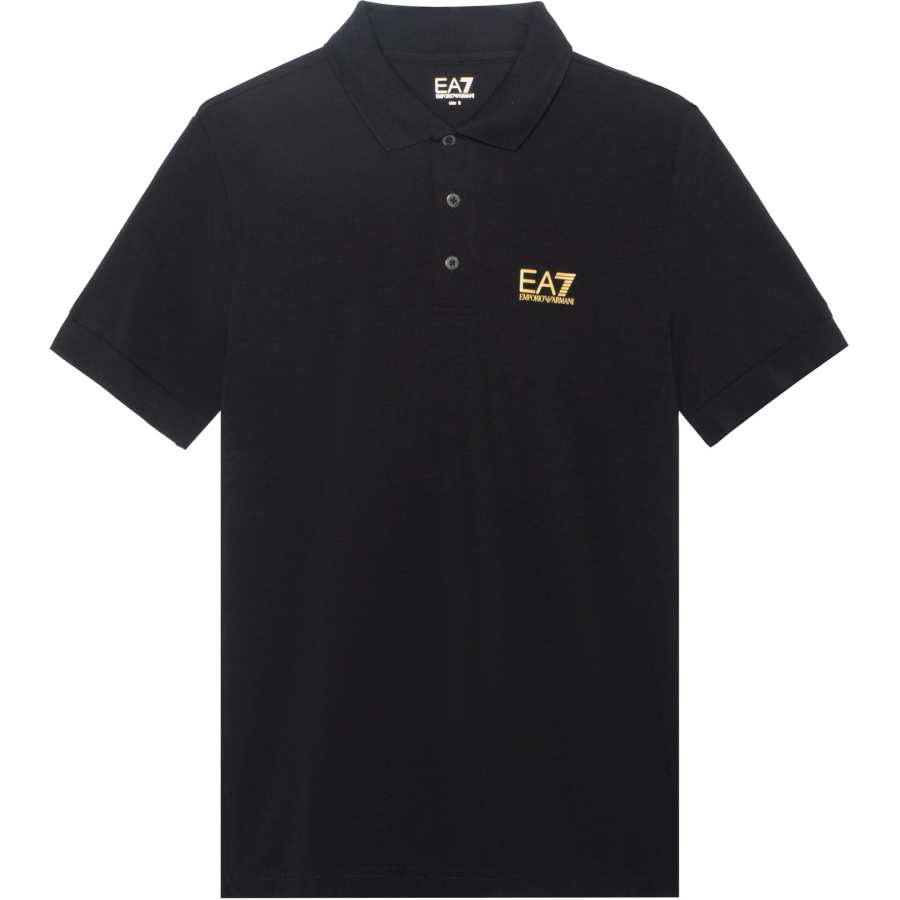 EMPORIO ARMANI EA7 Polo Shirt Men's Black