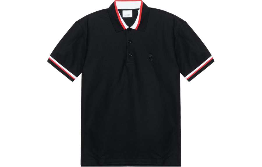 Burberry Polo Shirt Men's Black