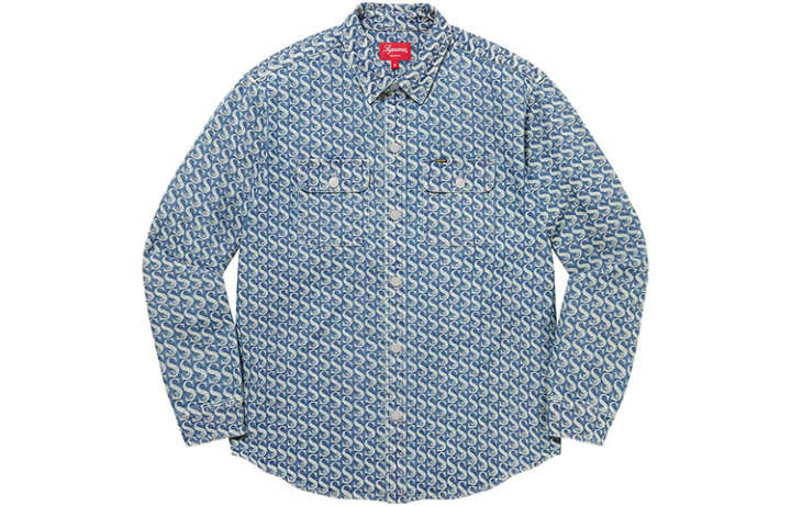 Supreme Supreme Monogram Denim Shirt