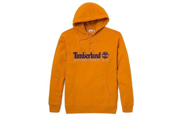Timberland Sweatshirts Unisex Orange Yellow Hooded Moderate Other