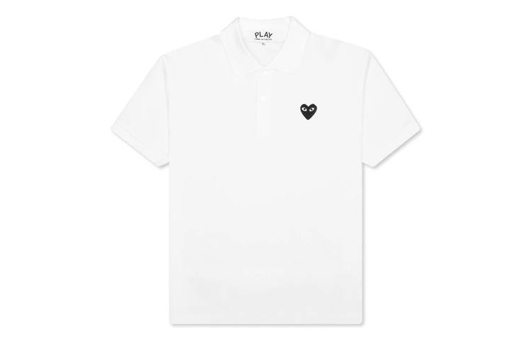 CDG Play Polo Shirt Men's White