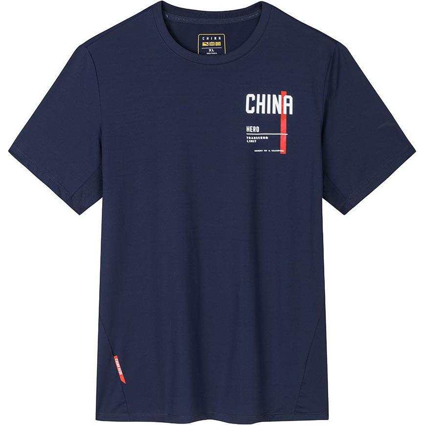 Anta T Shirt Men's Midnight Blue