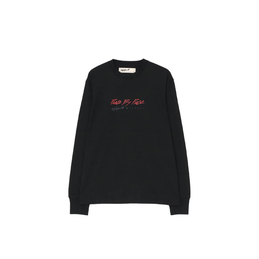 XVESSEL X Yohji Yamamoto Sweatshirts Unisex Black Crew Neck Moderate Regular