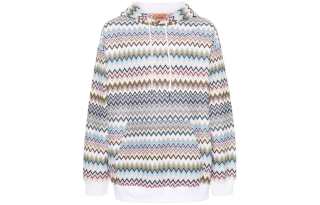 MISSONI Zigzag Woven Drawstring Hoodie