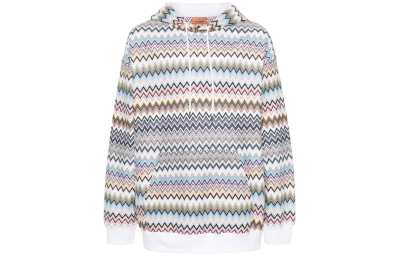 MISSONI Zigzag Woven Drawstring Hoodie