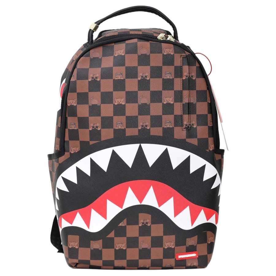 SPRAYGROUND SPRAYGROUND PVC Backpack Regular Unisex Brown