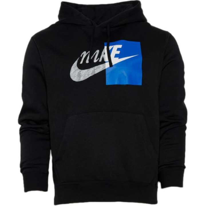 Nike Nike Sweatshirts Men's Black Hooded Moderate Regular