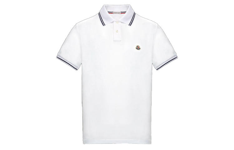 Moncler Moncler Logo Patch Polo Shirt