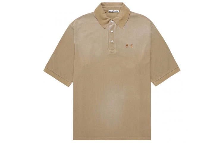 Acne Studios Acne Studios Polo Shirts Men's Dark Brown Moderate