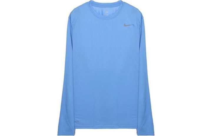 Nike Nike Sweatshirts Men's Blue Crew Neck Moderate Regular