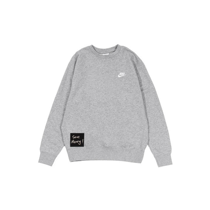 Nike Nike Sweatshirts Men's Gray Crew Neck Moderate Other