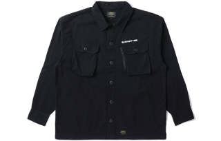 Carhartt WIP Shirts Men's Black Lapel Moderate Other