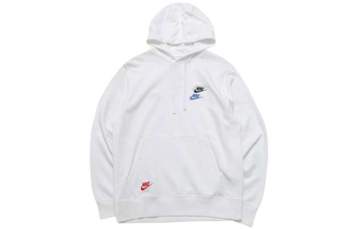 Nike Nike Sweatshirts Men's White Hooded Moderate Regular