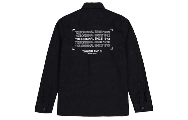 Timberland Shirts Men's Black Lapel Moderate Other