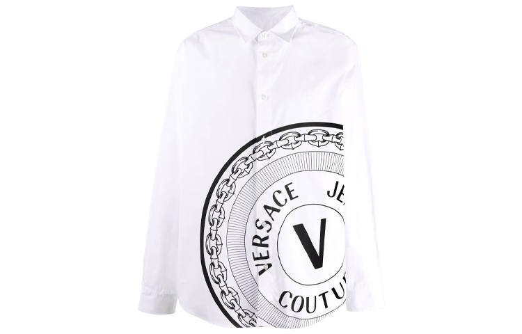 VERSACE JEANS COUTURE Shirt Men's White