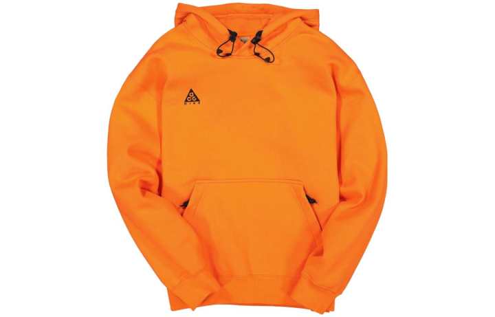 Nike Nike Sweatshirts Men's Orange Hooded Moderate Other