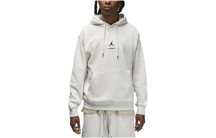 Jordan Jordan Sweatshirts Men's White Hooded Moderate Regular
