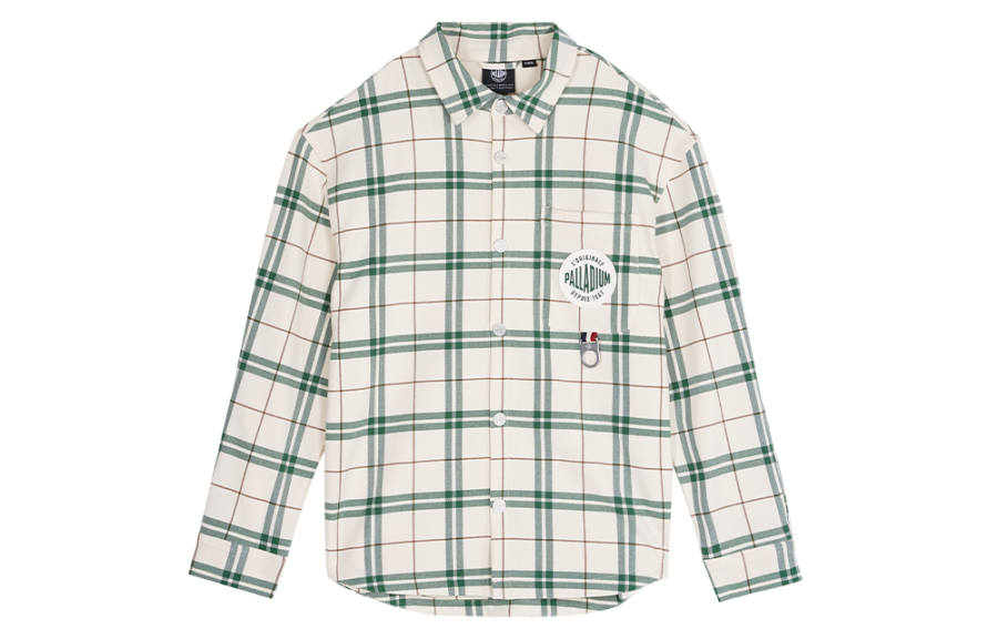 Palladium Shirts Unisex Square Collar Moderate Shirt