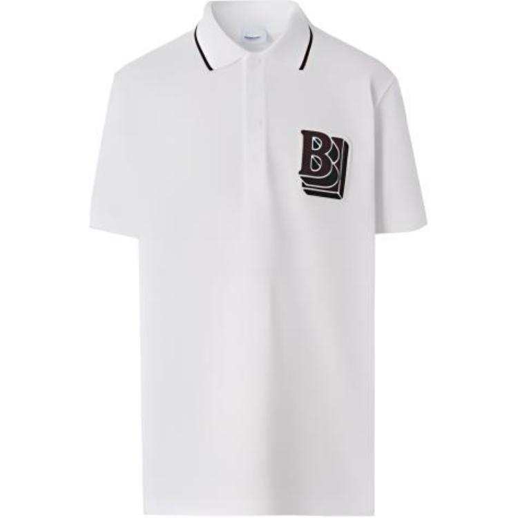 Burberry Polo Shirt Men's White