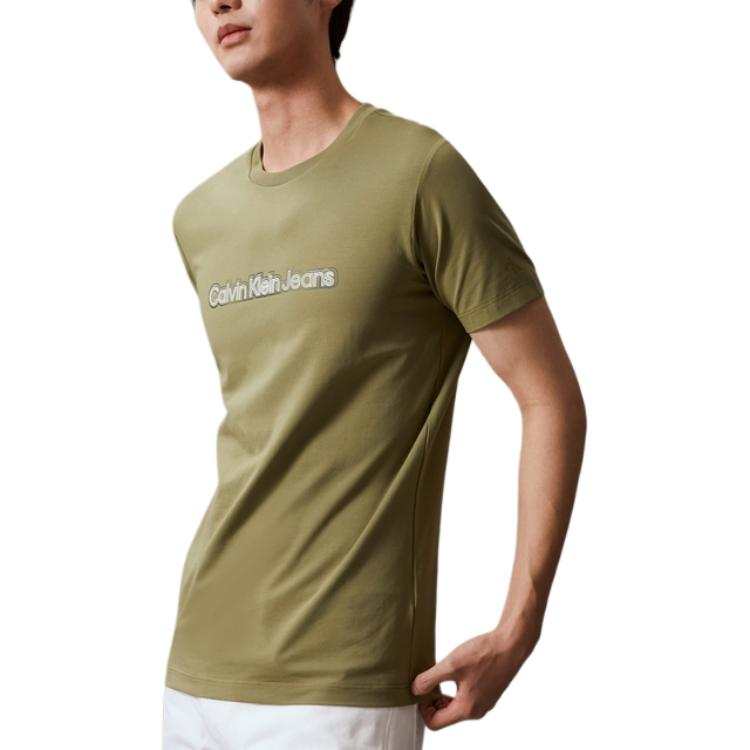 CALVIN KLEIN T Shirt Men's Rosemary Green