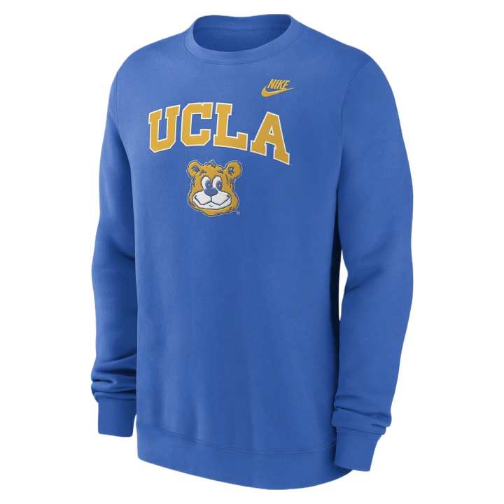 Nike Nike Ucla Bruins Legacy Classic Arch Over Logo Men's Nike College Pullover Crew