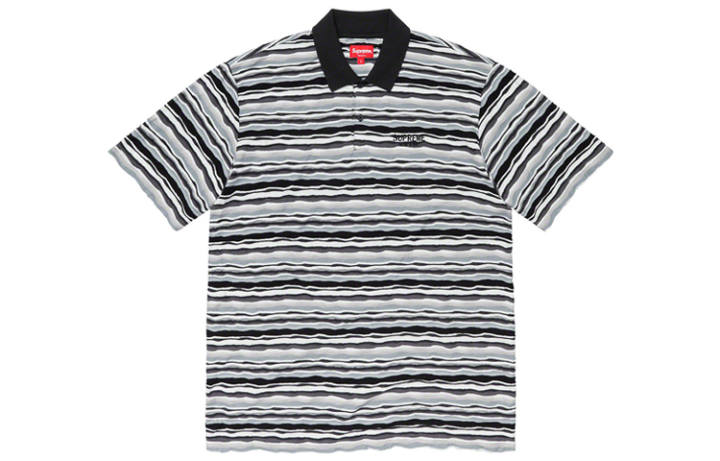 Supreme Supreme Textured Stripe Polo