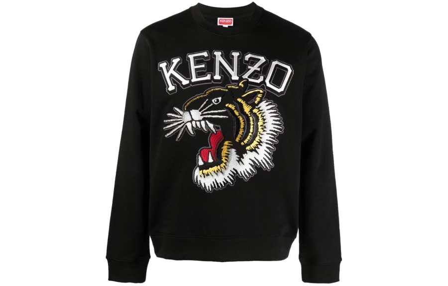 KENZO KENZO Tiger Embroidered Crewneck Sweatshirt