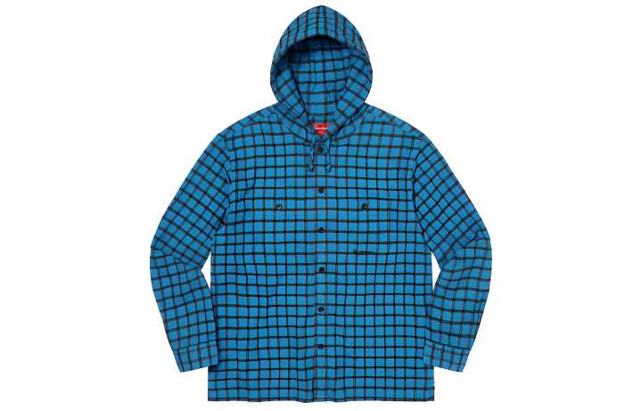 Supreme Supreme Mini Plaid Hooded Shirt