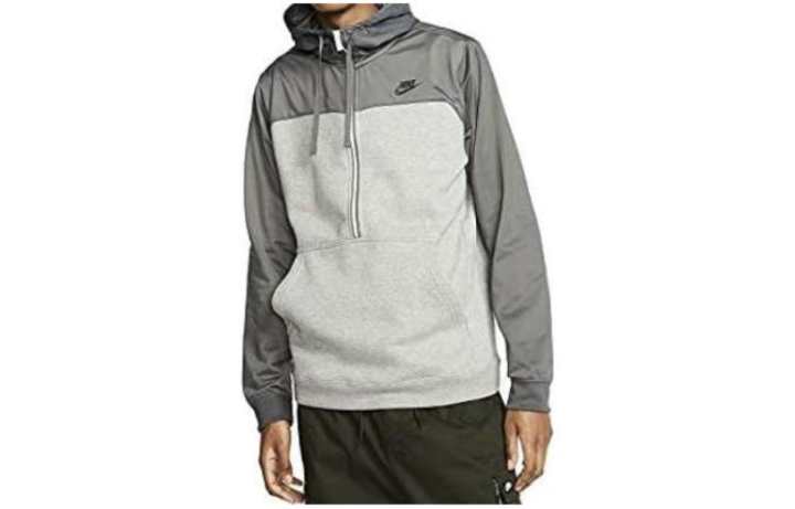 Nike Nike Sweatshirts Men's Gray Hooded Moderate Other