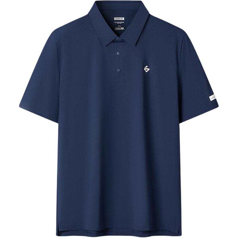 TOREAD T Shirts Men's Navy Blue Moderate Straight Fit