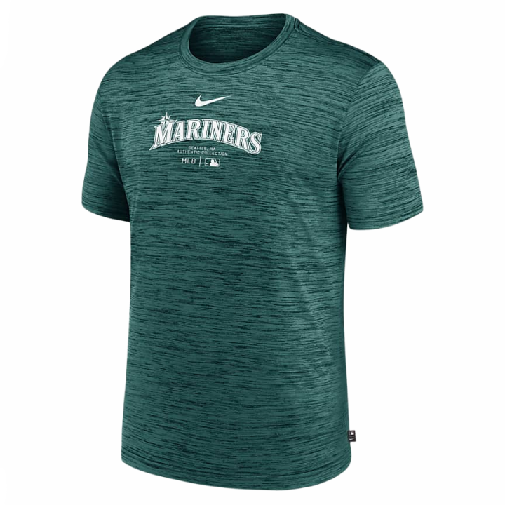 Nike Nike Seattle Mariners Authentic Collection Practice Velocity Men's Nike Dri FIT Mlb T Shirt