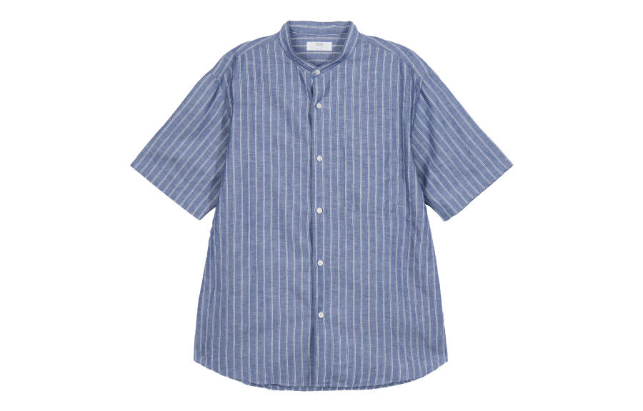UNIQLO Shirts Unisex Stand Collar Moderate Shirt