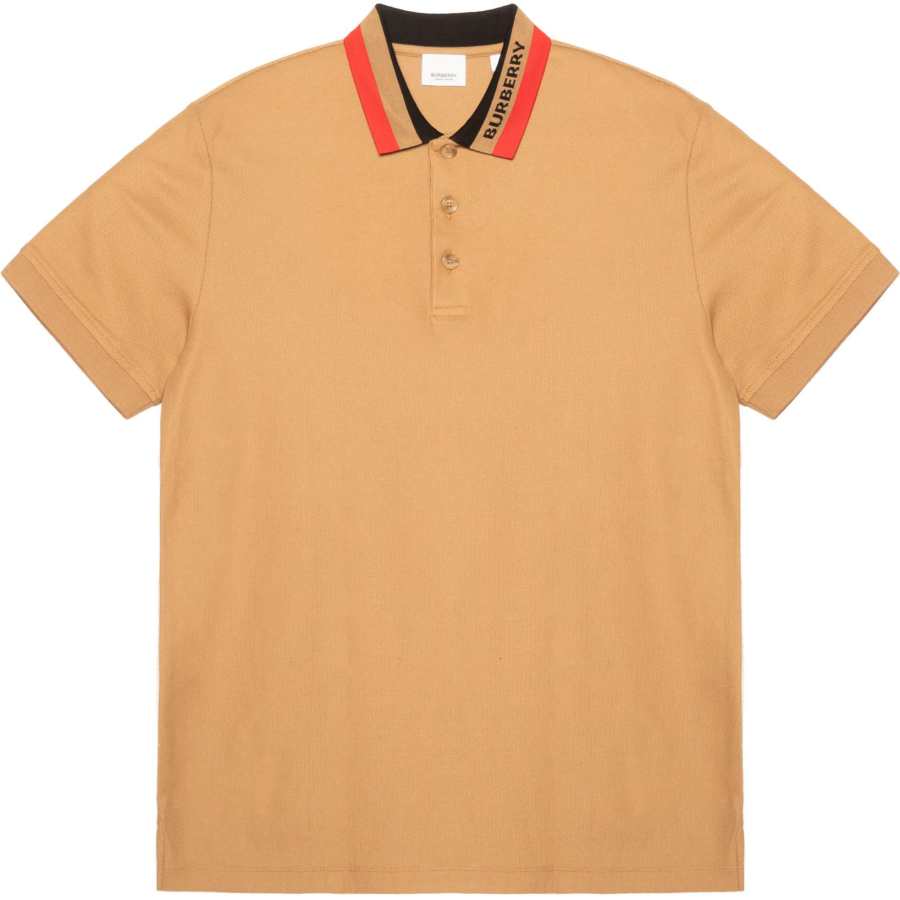 Burberry SS22 Polo Shirt Men's Camel