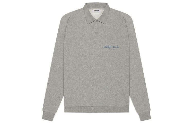 Fear Of God Essentials SS21 Polo Shirt Unisex Dark Oat
