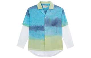 Feng Chen Wang Shirts Men's Multicolor Lapel Moderate