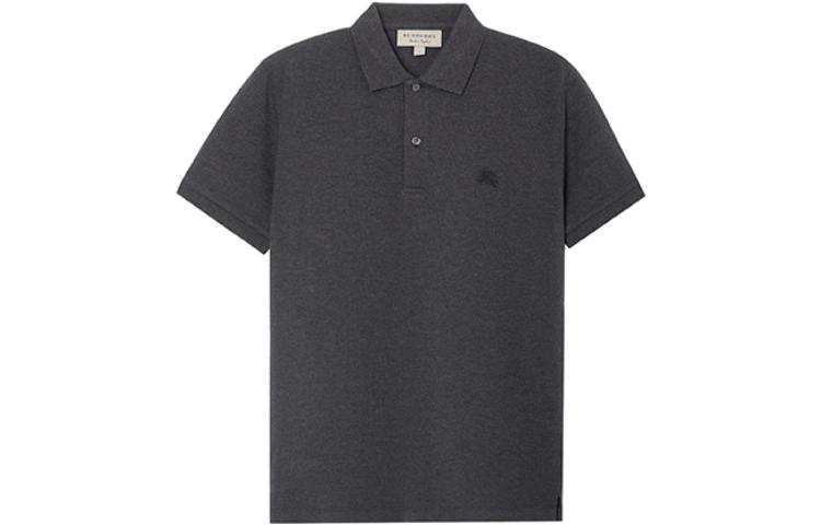 Burberry Polo Shirt Men's Dark Gray